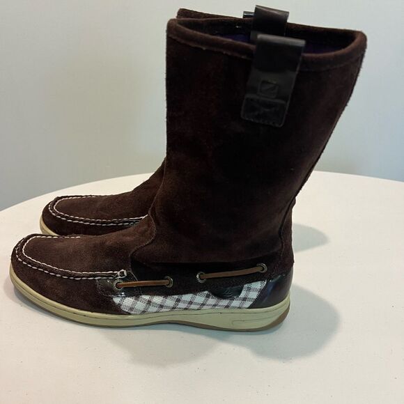 Sperry Top-Sider Womens Sandfish Boots Brown 7.5M - Picture 4 of 7